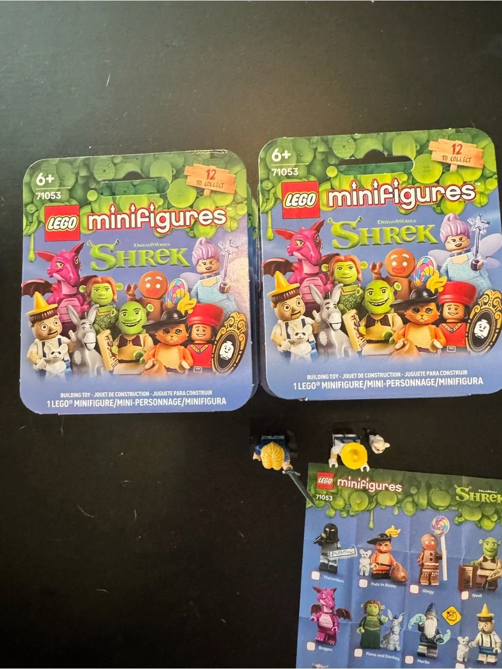 LEGO Minifigures Shrek Series 71053. Complete set of 12. Early Release